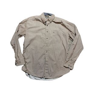 STETSON Western Button Down Shirt Size Large